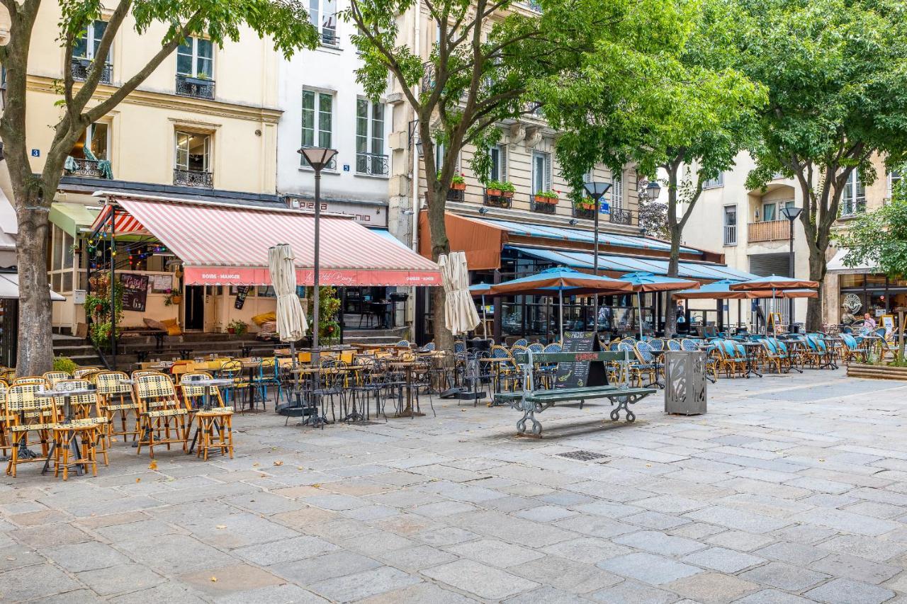 Holidaysinparis - Bourg Tibourg Dış mekan fotoğraf